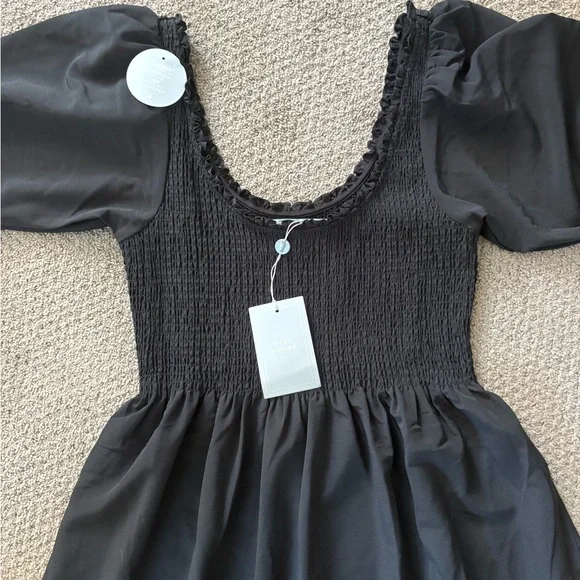 Hill House Black Louisa Nap Dress - Black - Picture 2 of 3